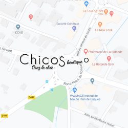 Itinéraire boutique chicos plan de cuques